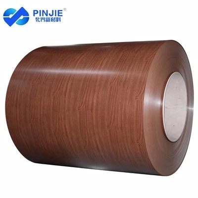 3D Golden Oak Wooden Pattern Steel Coils/PPGI